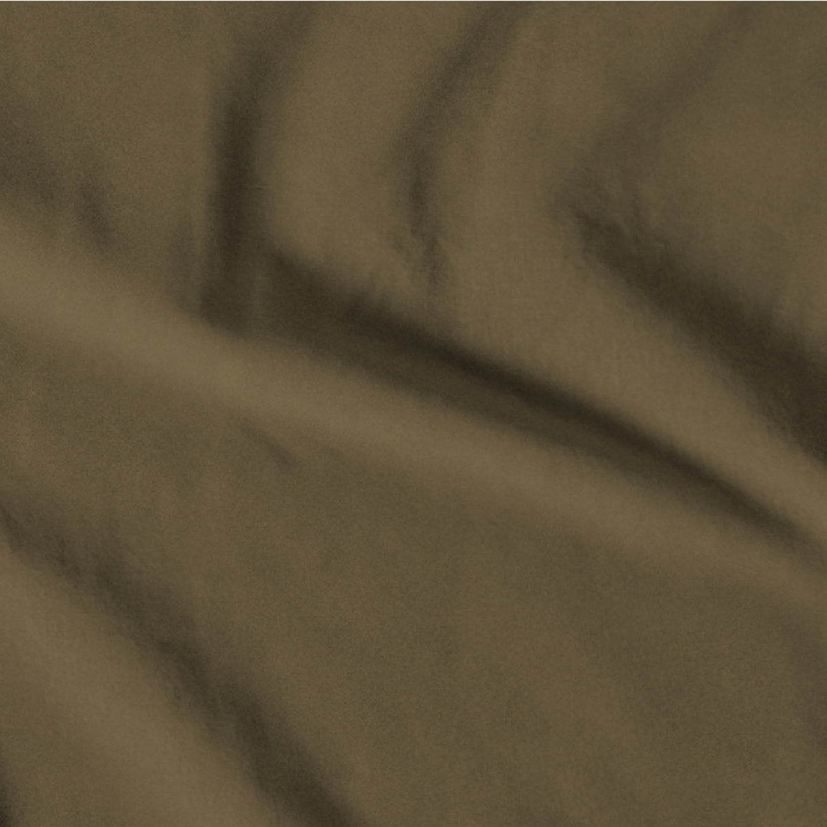 The Tuft and Needle Linen-Cotton Blend Duvet Set, one sheet spread out || color: Martini Olive
