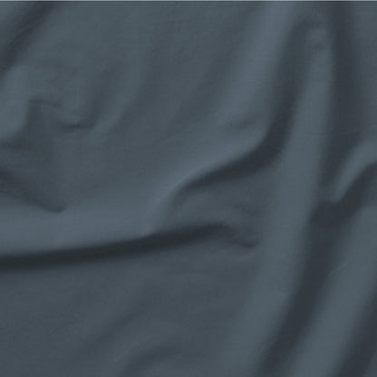 The Tuft and Needle Classic Percale Pillowcase Set, one sheet spread out || color: Slate
