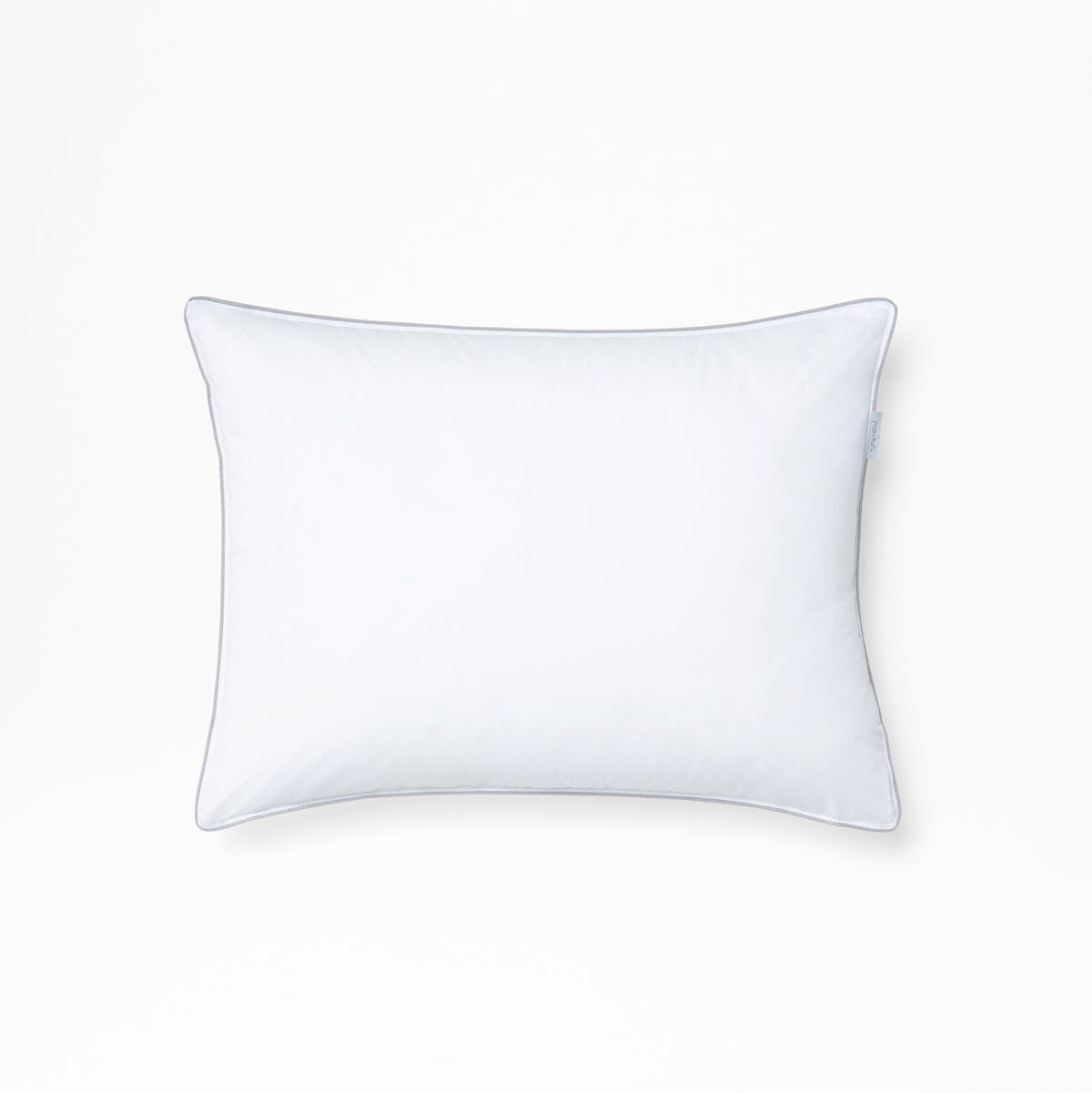 Tuft & Needle White pillow on a light gray background